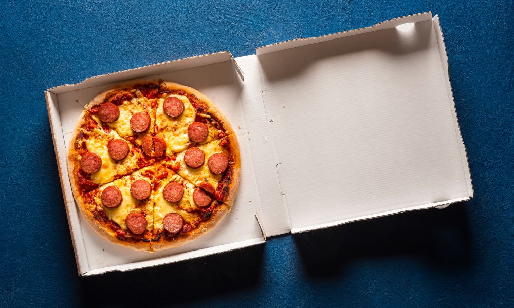 pizza in a box