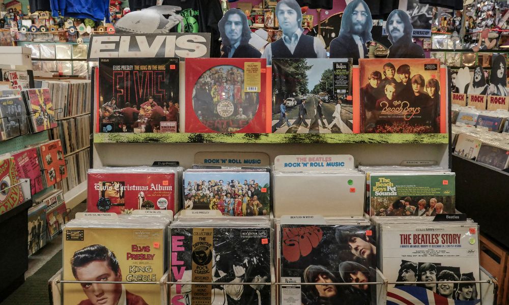 The Beatles records